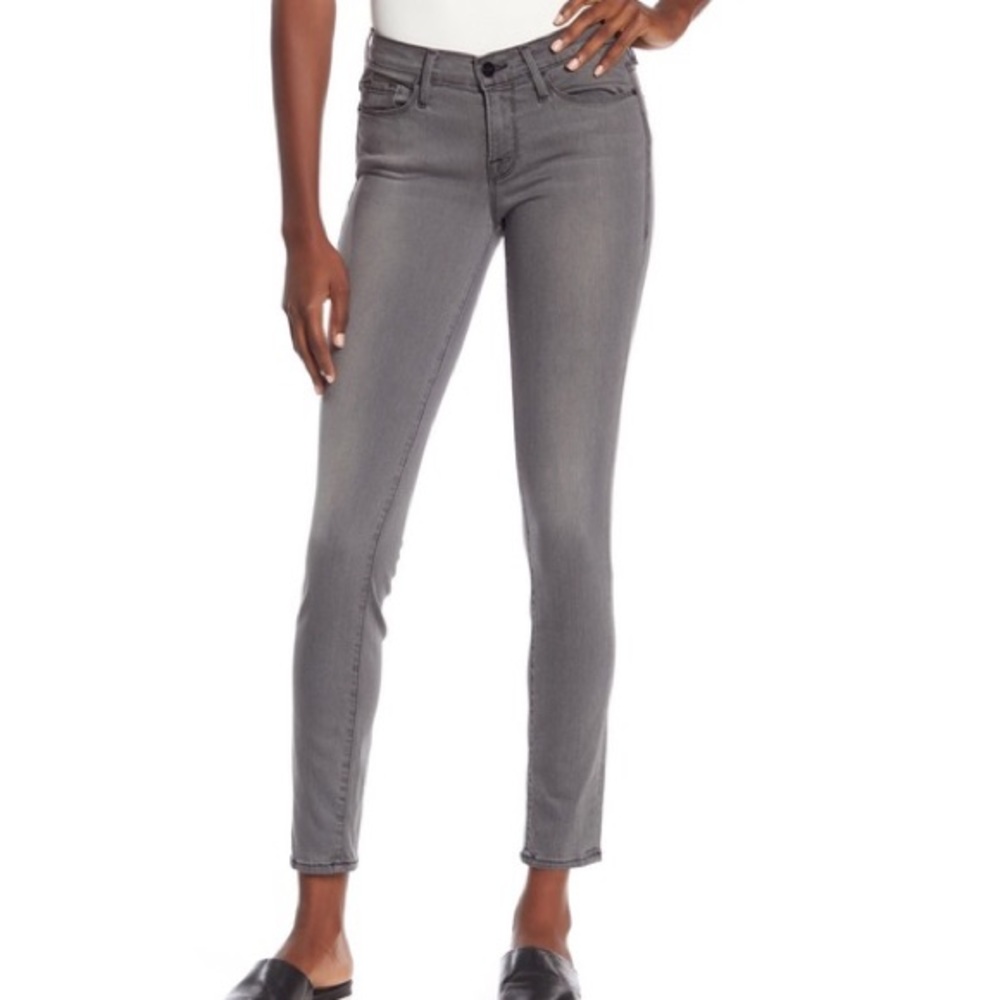 Gray FRAME skinny jeans size 27!!